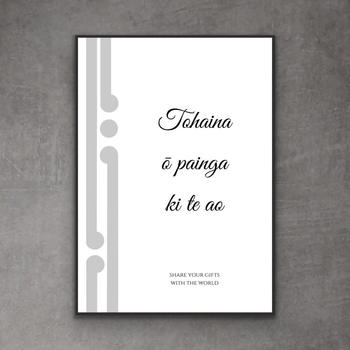 Tohaina ō painga ki te ao print