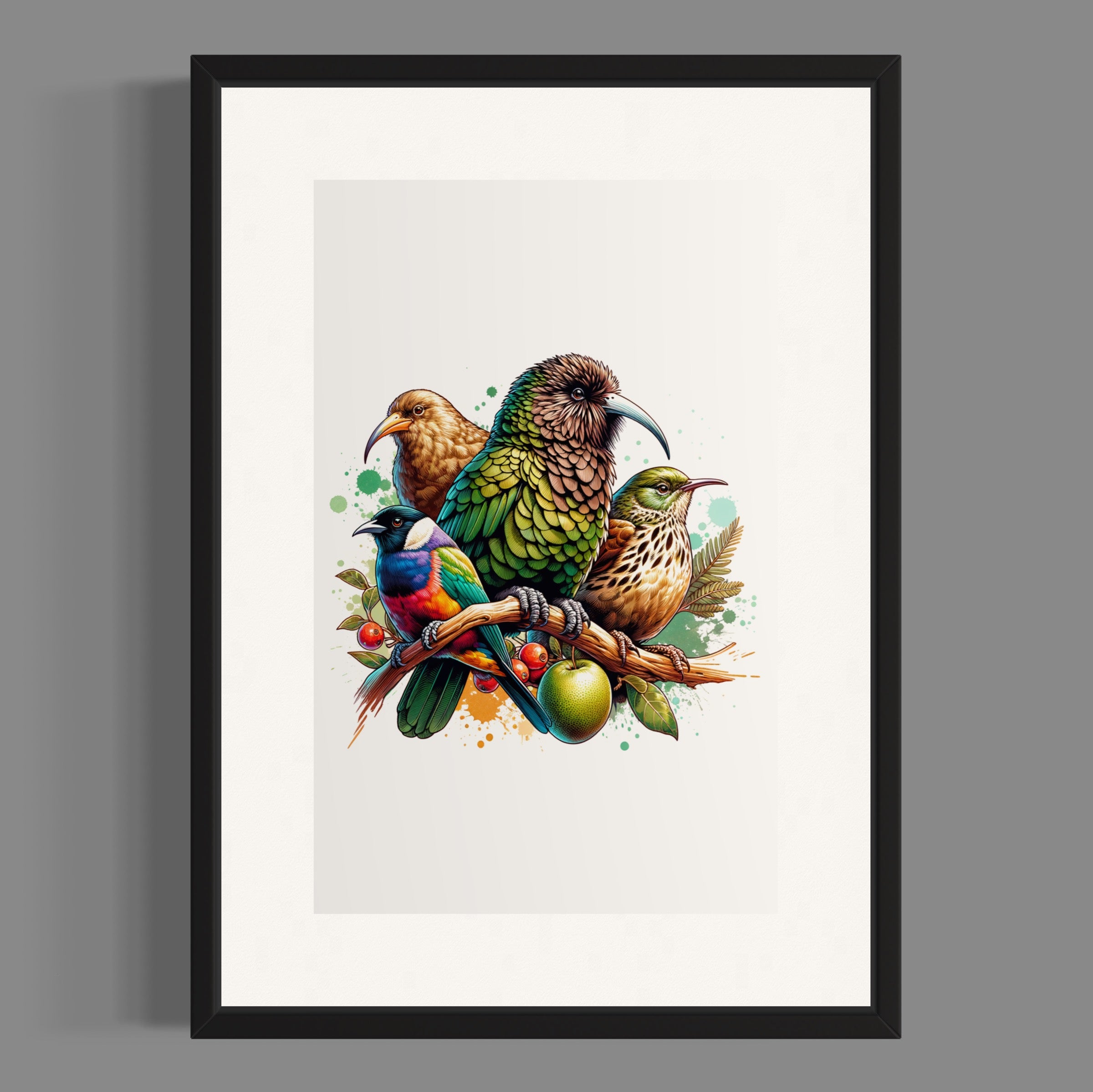 Kea and friends print