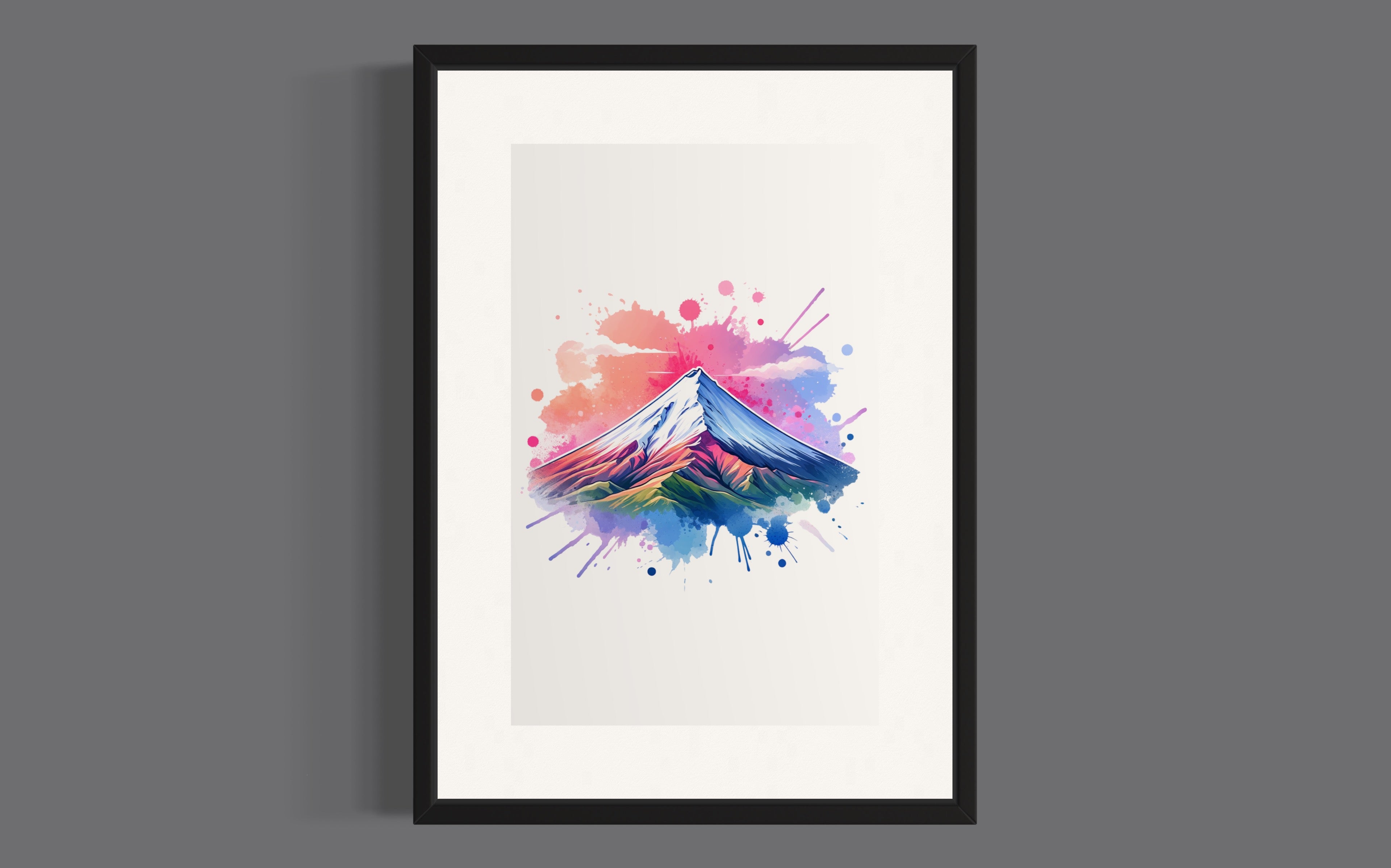 Mount Taranaki print